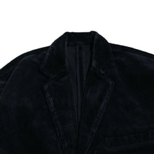 Load image into Gallery viewer, Porter Classic Corduroy Classic Jacket - BLACK - Porter Classic Corduroy Jacket [PC-018-1166]
