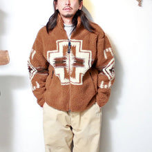 Load image into Gallery viewer, PENDLETON JQ Boa Standard Blouson Pendleton JQ Boa Standard Blue Zone (Camel) [MN-0475-1014]
