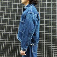 Load image into Gallery viewer, PORTER CLASSIC STEINBECK DENIM JACKET Porter Classic Steinbeck Denim Jacket (INDIGO) [PC-005-2143]
