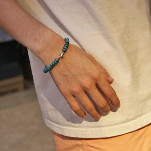 SunKu  Turquoise Beads Bracelet (L Beads) [SK-157-E]
