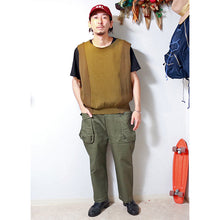 将图片加载到图库查看器，USED​​ Remake Ducking Knit Vest (European Military Wool Knit Vests) Remake military wool vest [SV056]
