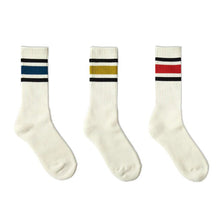 Load image into Gallery viewer, DECKA QUALITY SOCKS - 80&#39;s Skater Socks Online store Limited Color Deca Quality Socks (Red) (yellow) (blue) [de-11]
