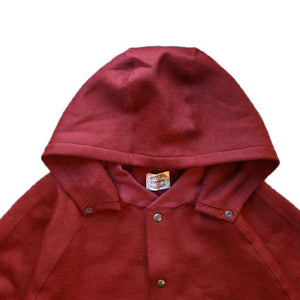 Stevenson Overall Co. Detachable Hooded Athletic Jacket - DA (Burgundy) [SO-DA]