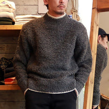 Load image into Gallery viewer, Stevenson Overall Co. Chenilie Knit Sweater Gray [SO-CS]
