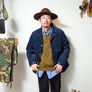 USED Remake Ducking Knit Vest （European Military Wool Knit Vests） リメイク ミリタリー ウール ベスト [SV056]