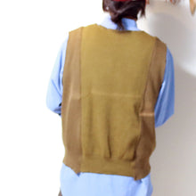 画像をギャラリービューアに読み込む, USED Remake Ducking Knit Vest （European Military Wool Knit Vests） リメイク ミリタリー ウール ベスト [SV056]
