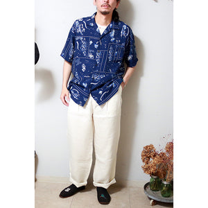 Porter Classic - ALOHA SHIRT FRENCH FILM ポータークラシック アロハシャツフレンチフィルム （RED）（NAVY）[PC-024-2153]