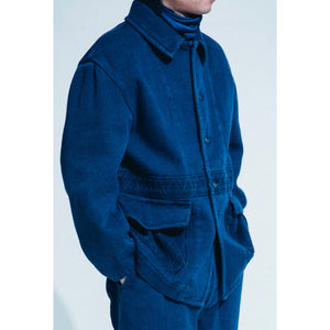 Porter Classic Kendo GENTLEMAN's JACKET NORFOLK Porter Classic Gentleman's Jacket Norfolk (BLUE) [PC-001-1422-40-04]