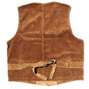 Porter Classic Corduroy Classic vest ポータークラシック コーデュロイ ベスト （GOLDEN BROWN） [PC-018-1167]
