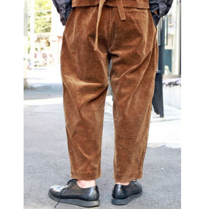 Porter Classic Corduroy Classic Pants ポータークラシック コーデュロイ クラシック パンツ （GOLDEN BROWN）[PC-018-1168]