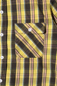 JELADO Unionworkers Shirt 〈ネルシャツ〉 ショート丈 （パイナップル）[JP52129]