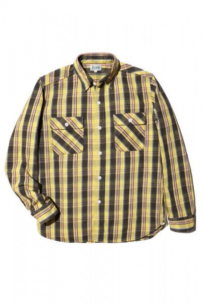 JELADO Unionworkers Shirt <法兰绒衬衫>常规长度（菠萝）[JP52130]