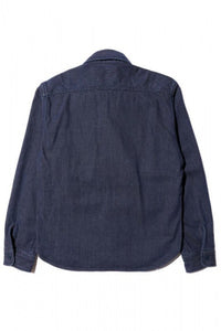 JELADO Unionworkers Shirt 〈ネルシャツ〉 ショート丈 （インディゴ）[JP52129]