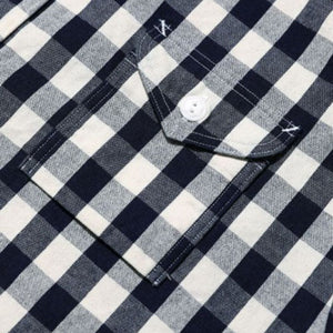JELADO "BASIC COLLECTION" Smoker Shirt (靛蓝格纹) [JP61133]