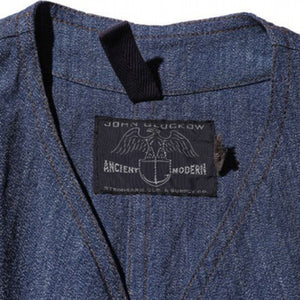 JOHN GLUCKOW 2021SS "Dockworkers Revisited" Superdux Vest John Glacco Superducks Vest (靛蓝色) [JG61554]