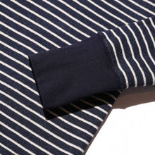 Load image into Gallery viewer, JOHN GLUCKOW 2021SS &quot;Dockworkers Revisited&quot; Sailmaker&#39;s Shirt White/Navy [JG61153]
