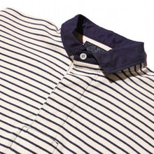 Load image into Gallery viewer, JOHN GLUCKOW 2021SS &quot;Dockworkers Revisited&quot; Sailmaker&#39;s Shirt White/Navy [JG61153]
