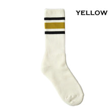 画像をギャラリービューアに読み込む, DECKA QUALITY SOCKS - 80&#39;s Skater Socks  Online store Limited Color デカ クオリティーソックス （Red）（yellow）（blue）[de-11]
