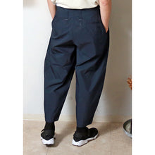 将图片加载到图库查看器，Porter Classic POPLIN BEBOP 裤子 - Porter Classic 府绸 Bebop 裤子（海军蓝）[PC-035-1841]
