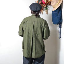 将图片加载到图库查看器，Porter Classic MOLESKIN SHIRT JACKET Porter Classic Moleskin 衬衫夹克 (OLIVE) [PC-019-1724]
