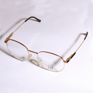 80s DUNHILL 6194 Panto with Barely patten ダンヒル 眼鏡 （Vintage glasses）