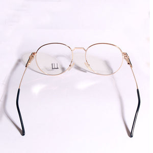 80s DUNHILL 6194 Panto with Barely patten ダンヒル 眼鏡 （Vintage glasses）