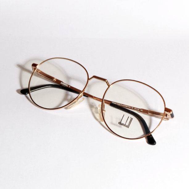 80s DUNHILL 6194 Panto with Barely patten ダンヒル 眼鏡 （Vintage glasses）