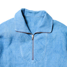 Load image into Gallery viewer, copano86 Copano Indigo Dyed French Overshirt [CP23SSST03]
