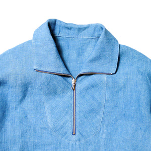 copano86 Copano 靛蓝染色法式外套衬衫 [CP23SSST03]