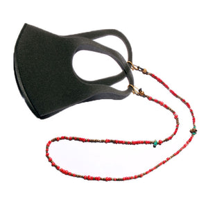 SunKu Glass Holder Sunku Glass Holder/Mask Chain/Necklace (RED) [SK-064]