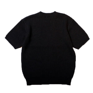 CWORKS South short sleeve Seaworks South Summer Knit (Natural) (Beige) (Black) [CWKN003]