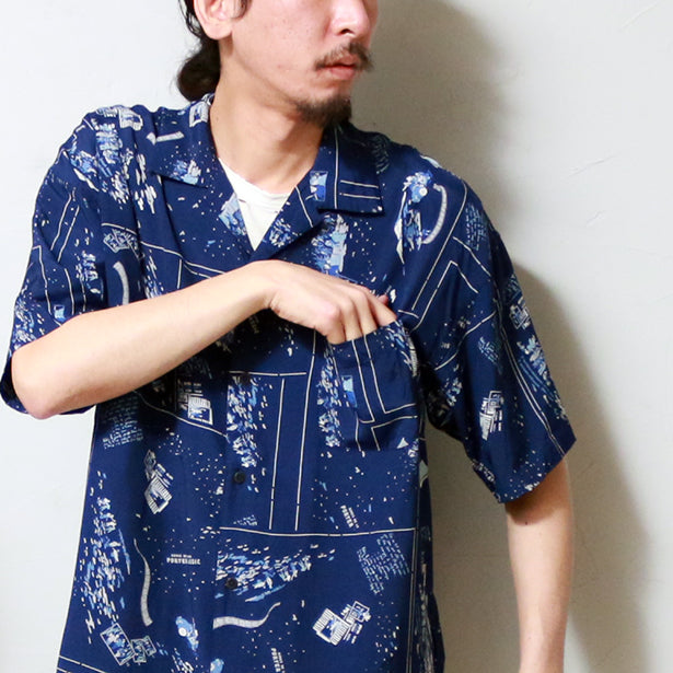 Porter Classic - ALOHA SHIRT FRENCH FILM ポータークラシック アロハ ...