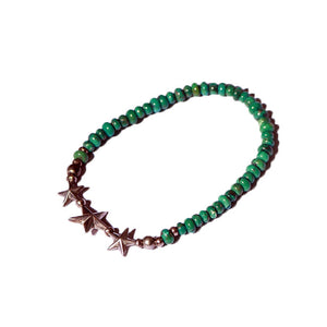 SunKu Star Beads Bracelet サンク スタービーズ ブレスレット （ターコイズ）[SK-139-TUQ-E]