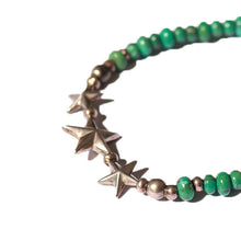 画像をギャラリービューアに読み込む, SunKu Star Beads Bracelet サンク スタービーズ ブレスレット （ターコイズ）[SK-139-TUQ-E]
