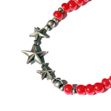 画像をギャラリービューアに読み込む, SunKu Star Beads Bracelet サンク スタービーズ ブレスレット （レッド）[SK-139-RED-E]

