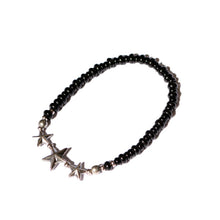 画像をギャラリービューアに読み込む, SunKu Star Beads Bracelet サンク スタービーズ ブレスレット （オニキス）[SK-139-ONX-E]

