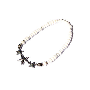 SunKu Star Beads Bracelet サンク スタービーズ ブレスレット （ハウライト）[SK-139-HWL-E]