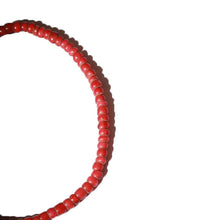 画像をギャラリービューアに読み込む, Sunku Old White Heart Beads Bracelet (Red) [SK-203]

