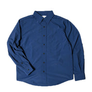 MOSSIR Port Town Mosir Supplex Nylon Long Sleeve Shirt (Navy) [MOST006]