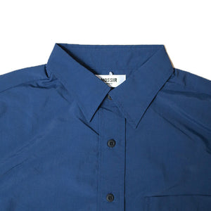 MOSSIR Port Town Mosir Supplex Nylon Long Sleeve Shirt (Navy) [MOST006]
