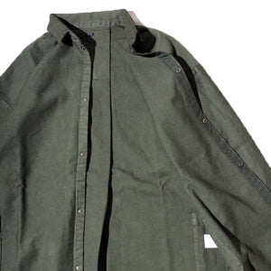 Porter Classic MOLESKIN SHIRT JACKET Porter Classic Moleskin 衬衫夹克 (OLIVE) [PC-019-1724]