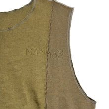 将图片加载到图库查看器，USED​​ Remake Ducking Knit Vest (European Military Wool Knit Vests) Remake military wool vest [SV056]
