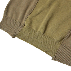 USED Remake Ducking Knit Vest （European Military Wool Knit Vests） リメイク ミリタリー ウール ベスト [SV056]