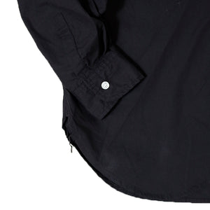 CWORKS Brooklyn/ブルックリン  - band collar shirt（black）by FINE CREEK [CWST006]