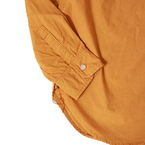 CWORKS Brooklyn/ブルックリン  - band collar shirt（orange）by FINE CREEK [CWST006]