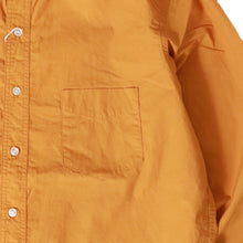 画像をギャラリービューアに読み込む, CWORKS Brooklyn/ブルックリン  - band collar shirt（orange）by FINE CREEK [CWST006]

