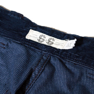 JOHN GLUCKOW "Dockworkers Reboot" Netmaker's Trousers (Midnight) [JG63343]