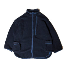 Load image into Gallery viewer, PORTER CLASSIC FLEECE SHIRT JACKET Porter Classic Fleece Shirt Jacket (NAVY) [PC-022-1746]
