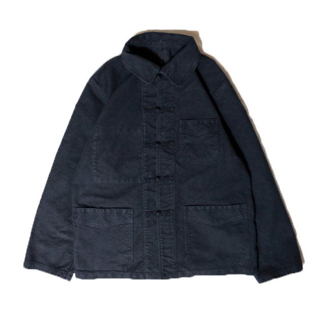JELADO BLUE LABEL Grasse - french-china work jacket Gerard Grasse - French China Work Jacket (BLK) [BL71424A]
