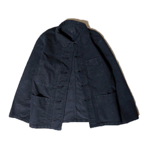 JELADO BLUE LABEL Grasse - french-china work jacket Gerard Grasse - French China Work Jacket (BLK) [BL71424A]